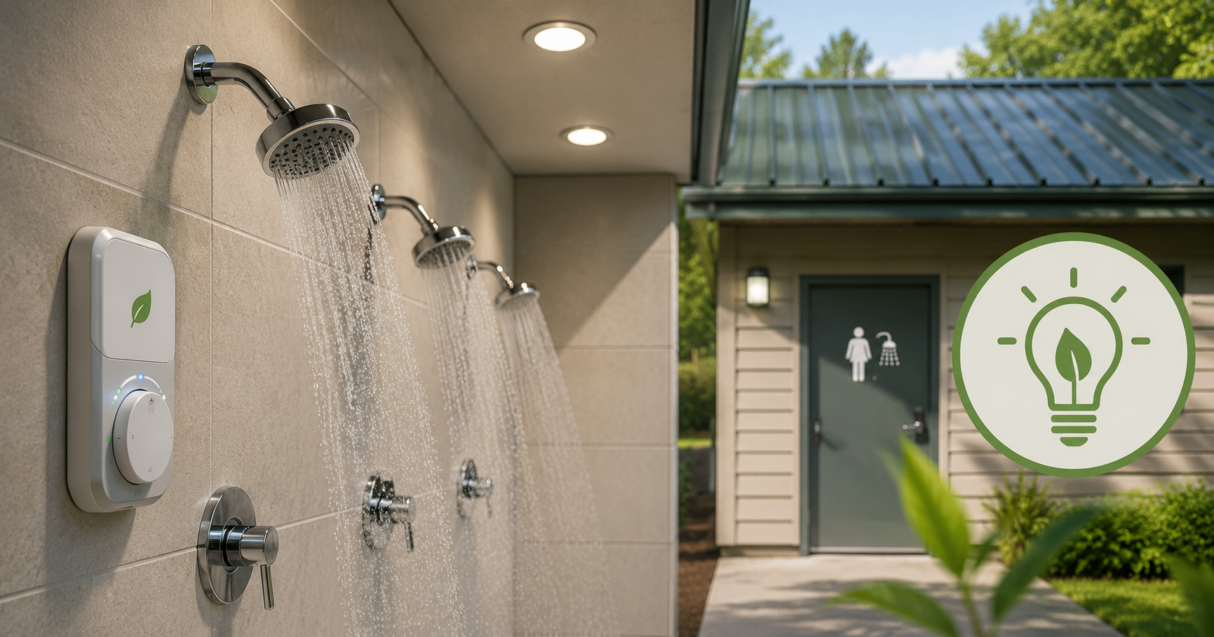 showers