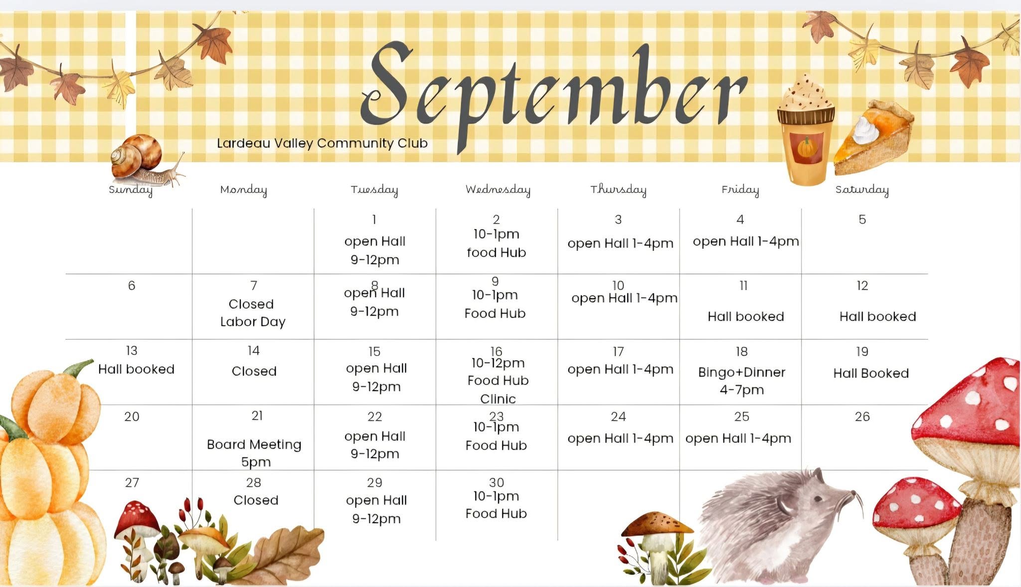 calendar sept